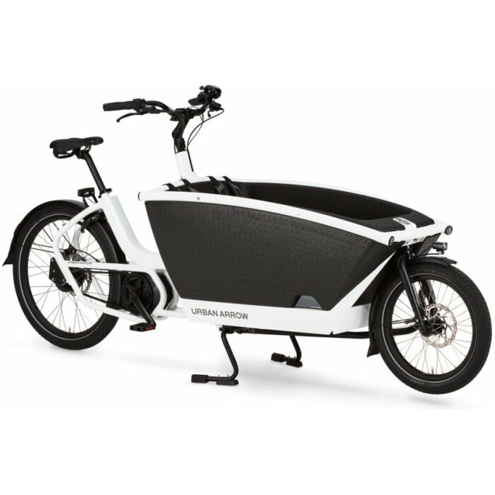 Urban Arrow Family Active Line Plus met klapbankje Wit