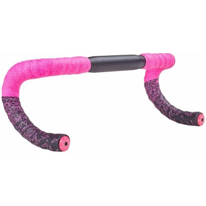 Supacaz STUURLINT STAR FADE ZWART/NEON ROZE - Afbeelding 2