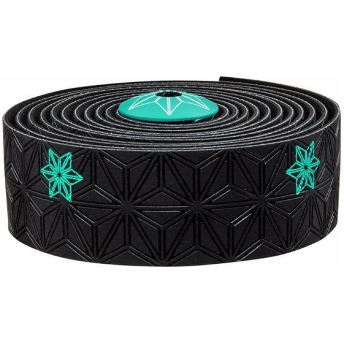 Supacaz STUURLINT GALAXY ZWART/CELESTE