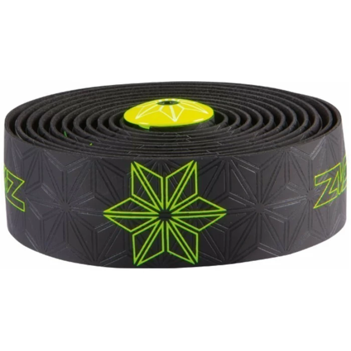 Supacaz STUURLINT GALAXY ZWART/NEON GEEL - Afbeelding 2