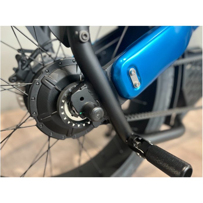 Brekr F250, 720W/Basket/Phoneholder/Transport Anodized Blue - Afbeelding 8
