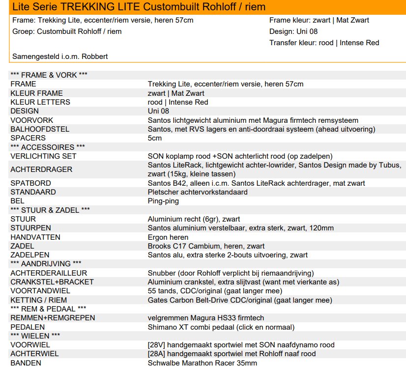 Santos Trekking Lite Pendix Zwart / Black Matt Heren - Afbeelding 14