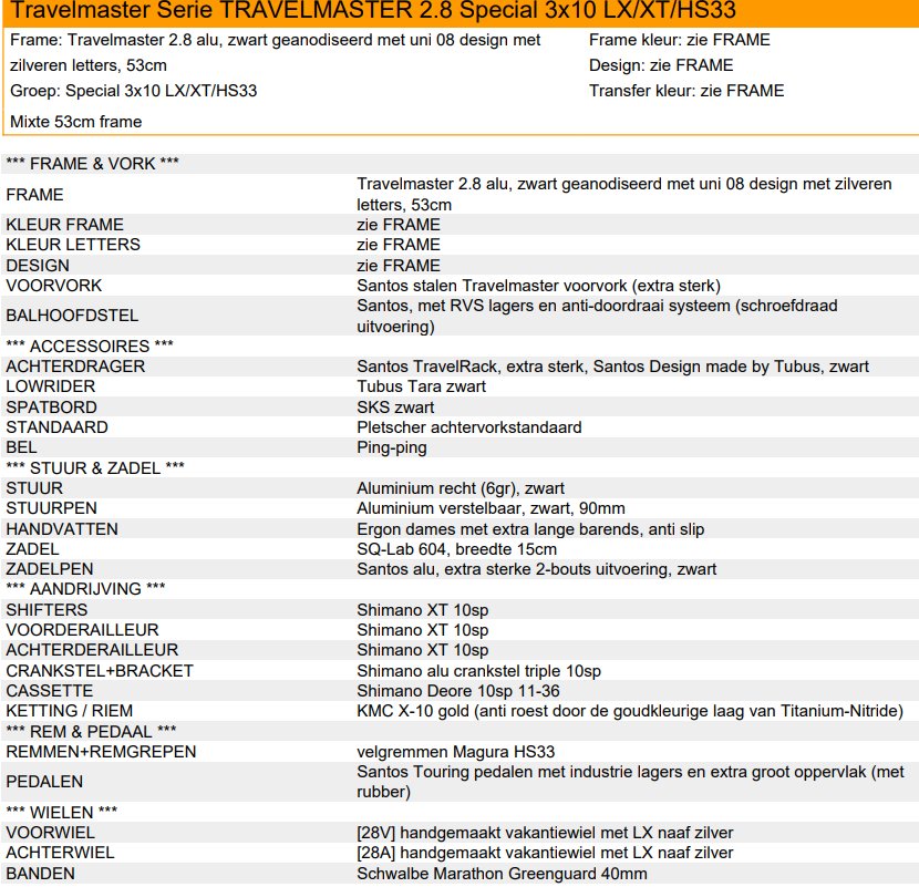 Santos Travelmaster Special Zwart Geanodiseerd Mixed - Afbeelding 14