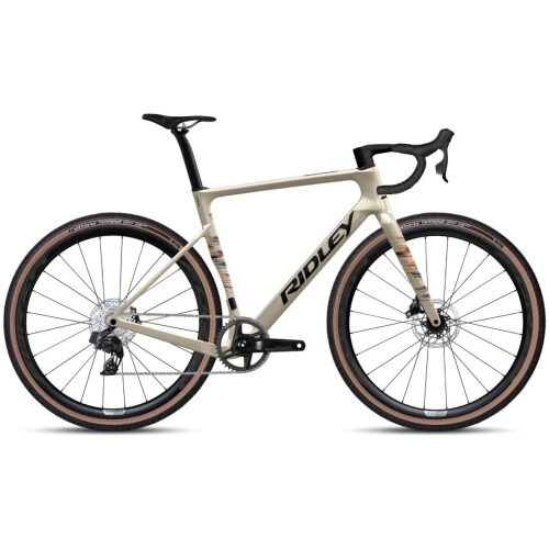 Ridley ASTR RS Force XPLR 1x13 ARS26D2s Raw Sugar/Black Heren