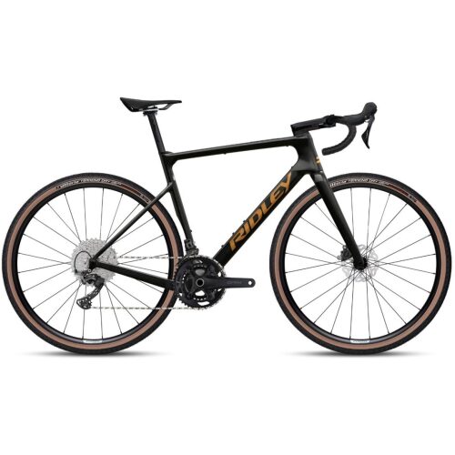 Ridley ASTR GRX600 2x12 AST02As Black Metallic/Bronze Gold Heren