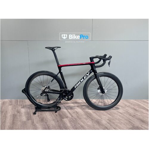 Ridley Falcn RS Ultegra DI2 Carbon/Silver/Candy Red Metallic Heren