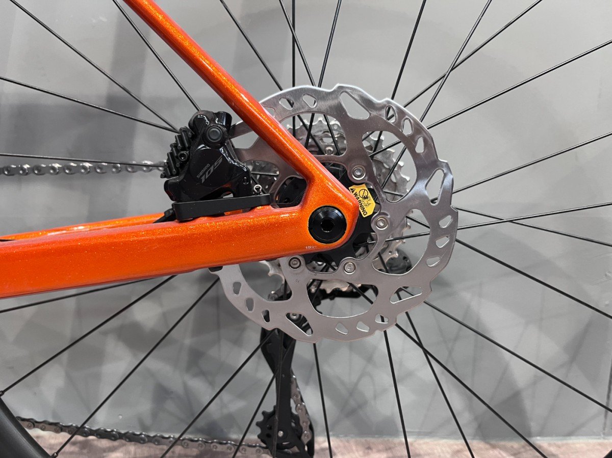 Bmc Teammachine SLR FOUR 105 Di2 Orange / Black Heren - Afbeelding 11