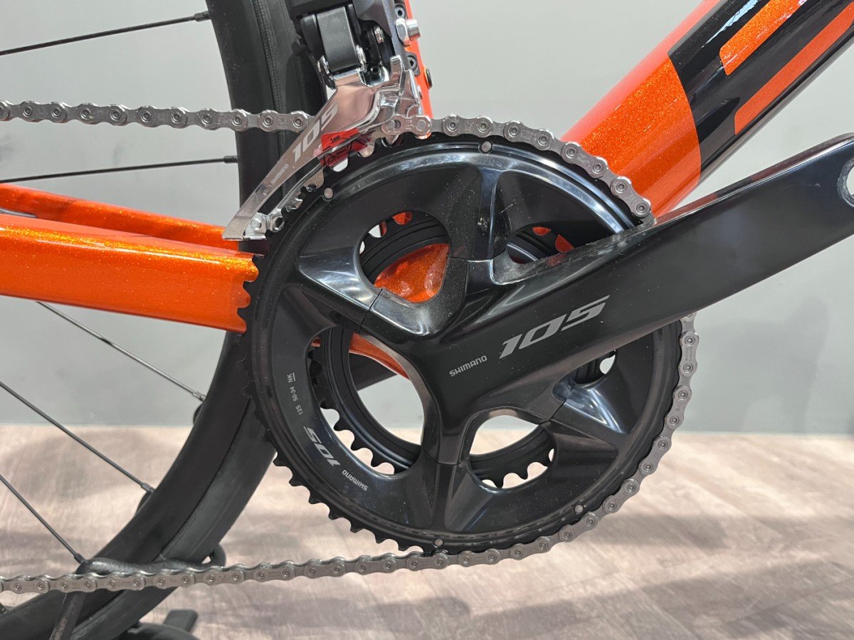 Bmc Teammachine SLR FOUR 105 Di2 Orange / Black Heren - Afbeelding 9