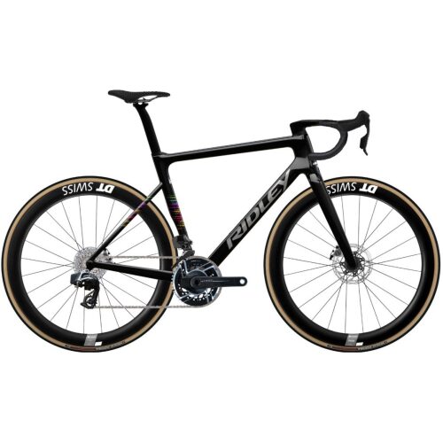 Ridley Falcn RS Ultegra Di2 UD Carbon/Silver/Neon FRS26D3s Heren