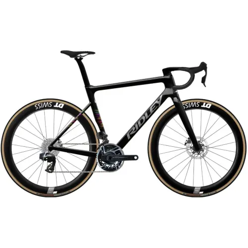 Ridley Falcn RS Ultegra Di2 UD Carbon/Silver/Neon FRS26D3s Heren