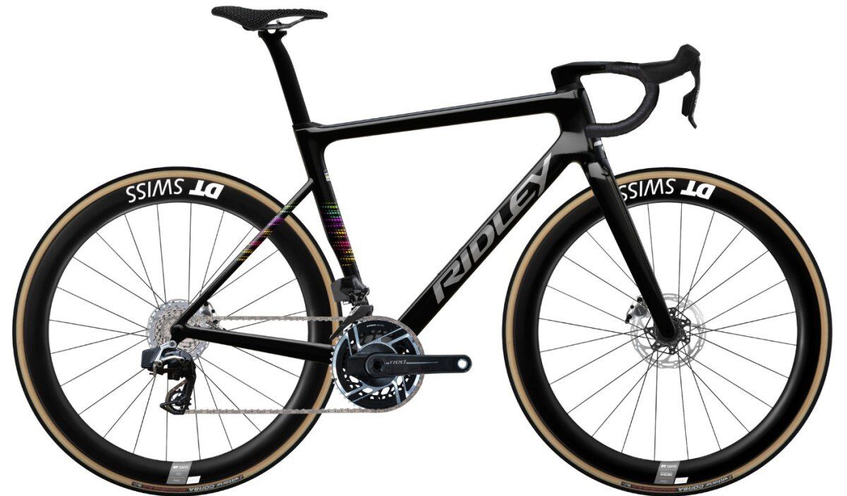 Ridley Falcn RS Ultegra Di2 UD Carbon/Silver/Neon FRS26D3s Heren