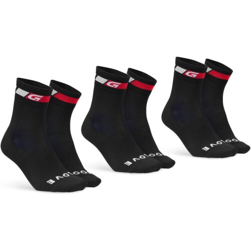 Gripgrab Classic Regular Cut Sock 3PACK White