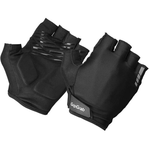 Gripgrab RIDE Padded Korte Vinger Handschoenen - M/9 Black