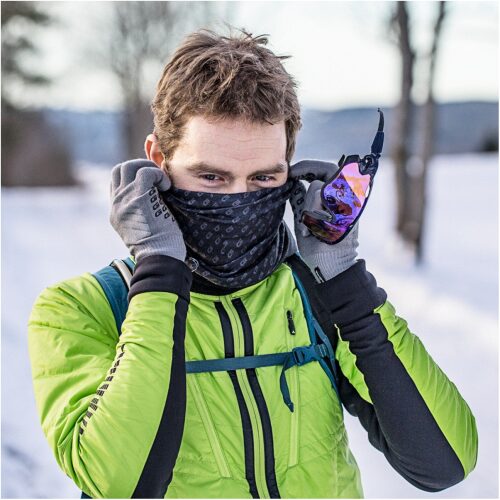 Gripgrab Multifunctional Thermal Fleece Neck Warmer One Size Black