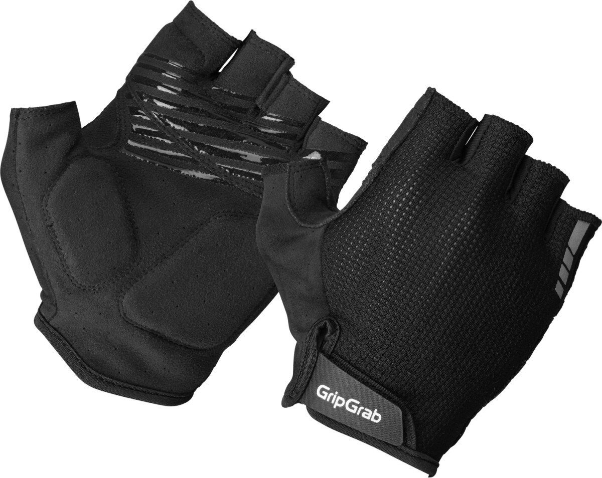 Gripgrab EXPLR Padded Korte Vinger Handschoenen - S/8 Black