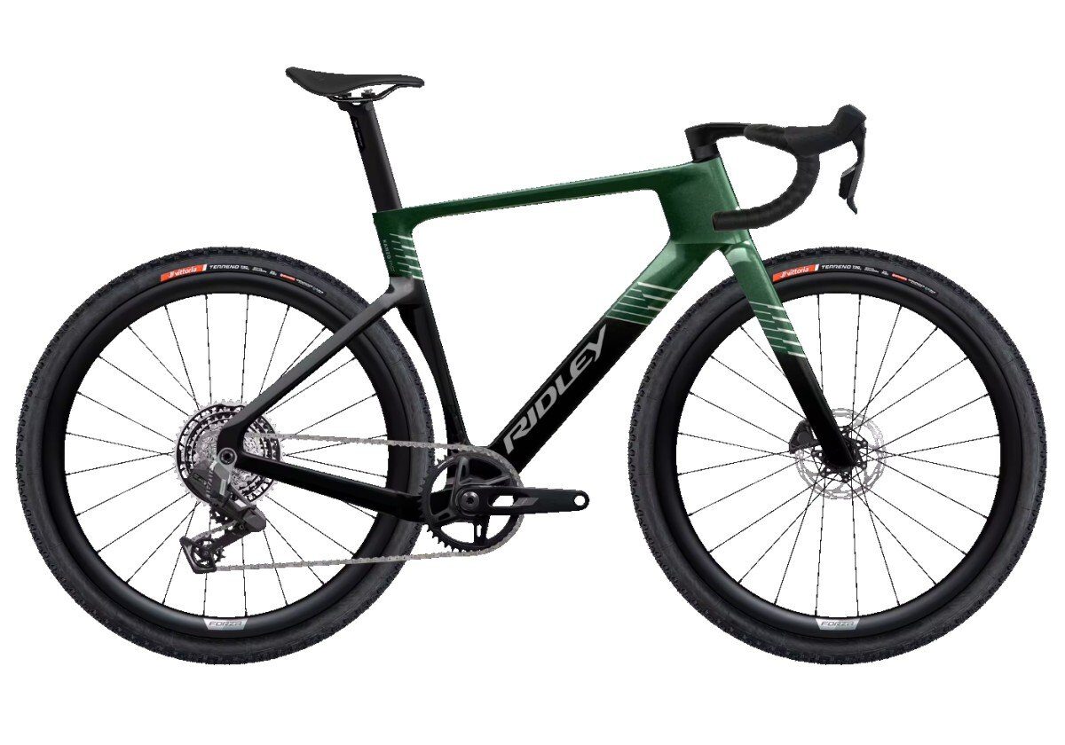 Ridley Kanzo Fast 2.0 SRAM Rival XPLR Stellar Green/Black/Silver Heren